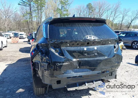 2022 Hyundai Tucson Sel z USA, uszkodzony, nr VIN 5NMJB3AE8NH109517